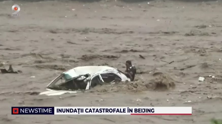 beijing, inundatii china, ciclon doksuri