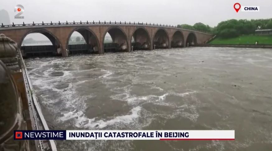 beijing, inundatii china, ciclon doksuri