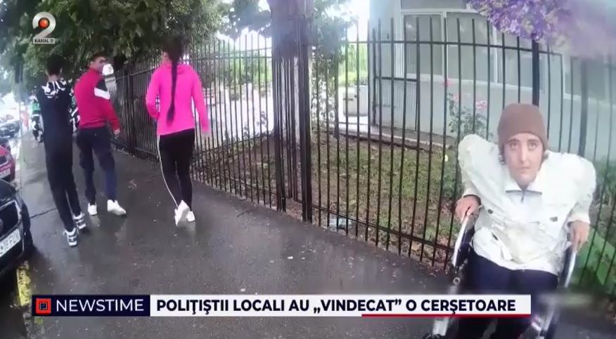 cersetoare mincinoasa, scaun cu rotile, tecuci, politie locala