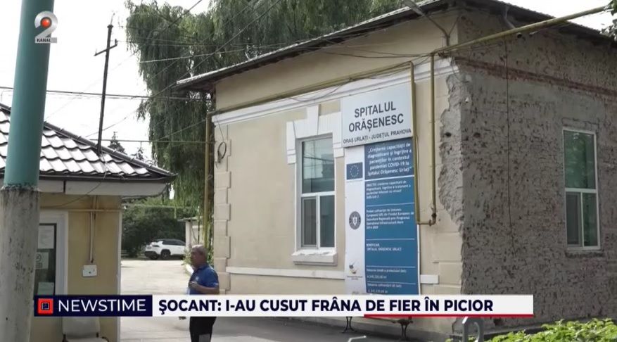 spitalul urlati, frana de bicicleta, caz socant