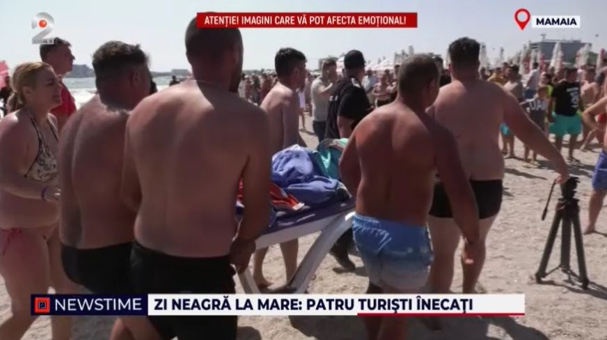 salvamari, litoral romanesc, turisti, oameni inecat, steag rosu