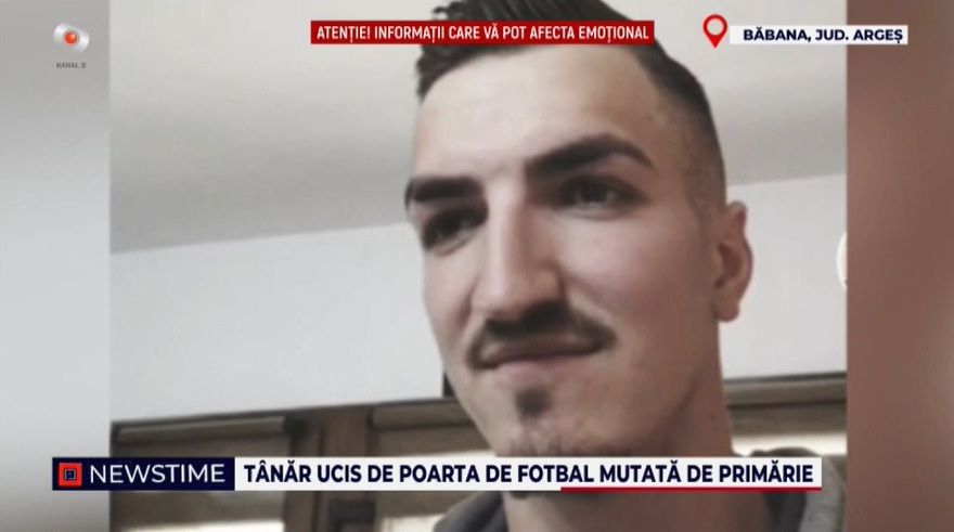 tragedie, poarta de fotbal, caz socant