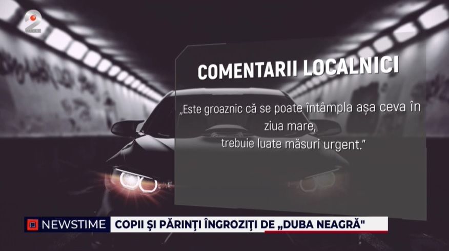 duba neagra, avertisment psiholog, politie, sat saftica