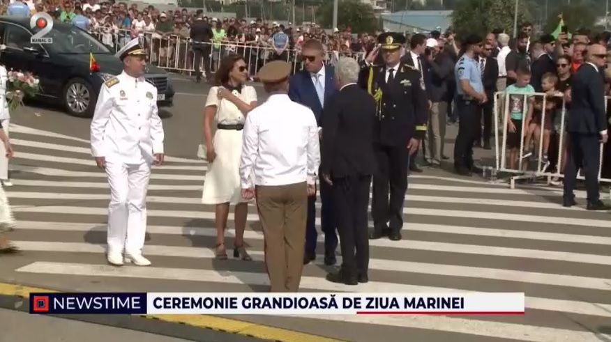 ziua marinei, klaus iohannis, marcel ciolacu