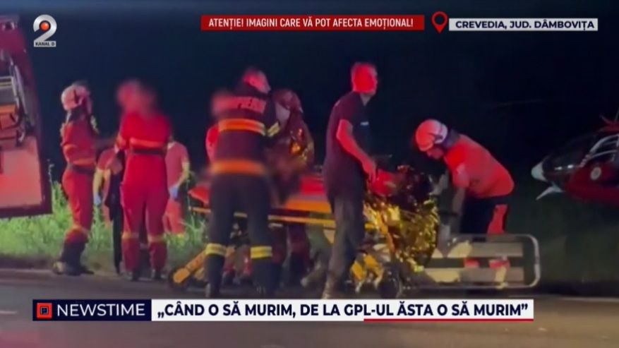 florica si lica, tragedie crevedia, explozii, gpl