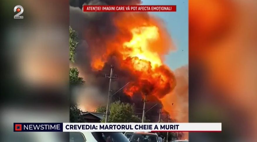 explozie crevedia, a treia victima crevedia, ajutoare crevedia, raniti