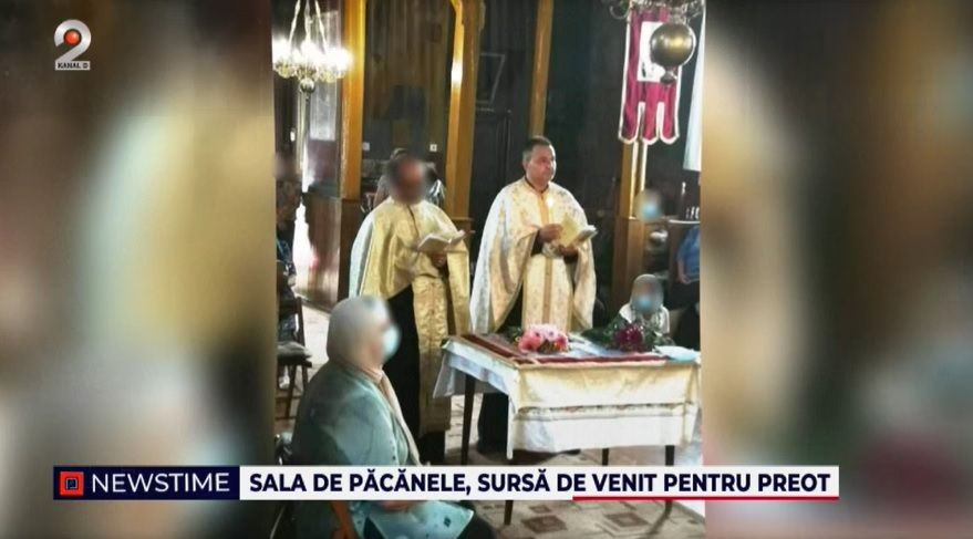 pacanele, valcea, jocuri de noroc, preot