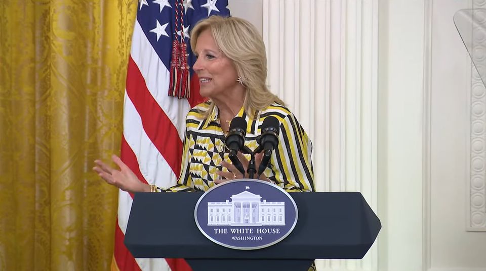 jill biden covid, casa alba, joe biden, prima doamna sua
