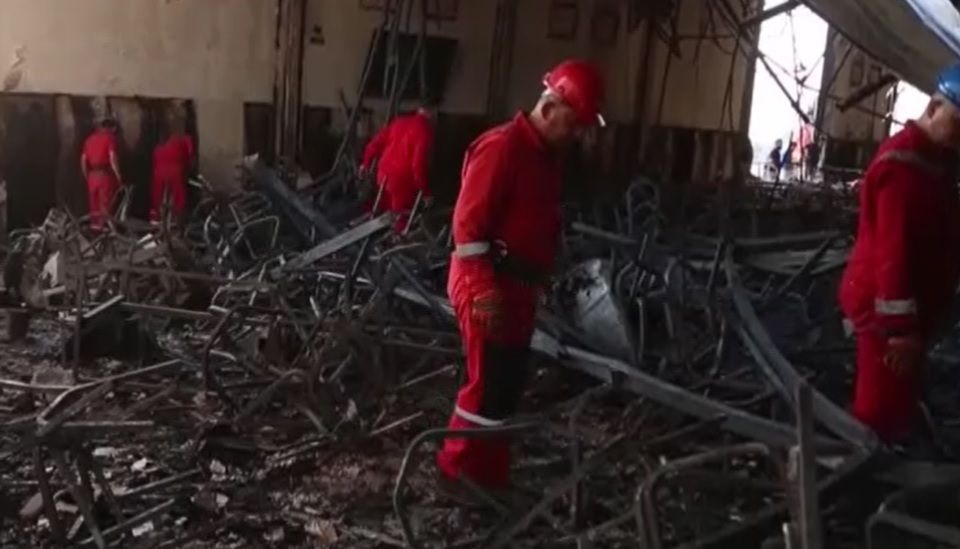 incendiu irak, nuntasi morti, incendiu 