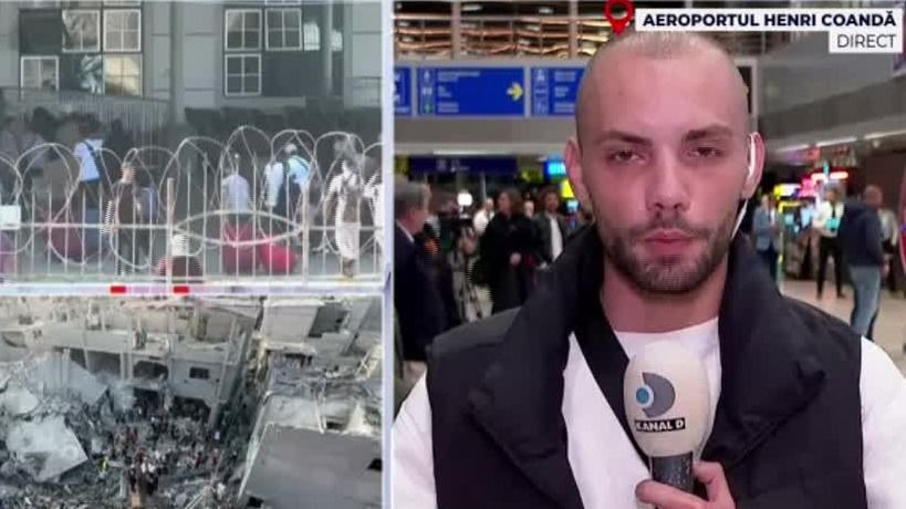 aeroport henri coanda, mae, romani fasia gaza 