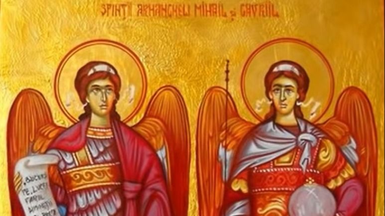 arhanghelul mihail, semnificatie nume arhanghel mihail, sf mihail si gavril 