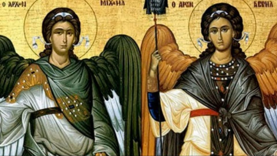 arhanghelul mihail, semnificatie nume arhanghel mihail, sf mihail si gavril 