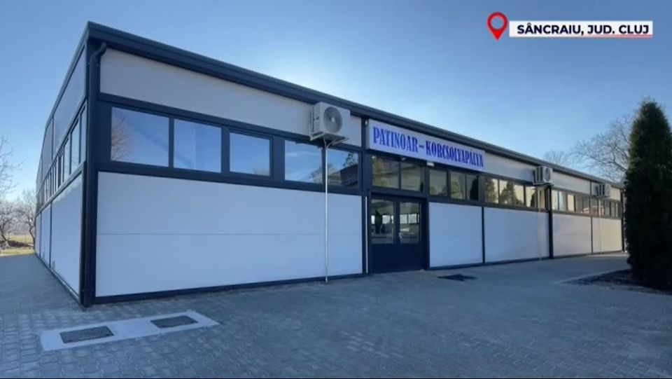 sancraiu, patinoar cluj, copii, educatie fizica, sport