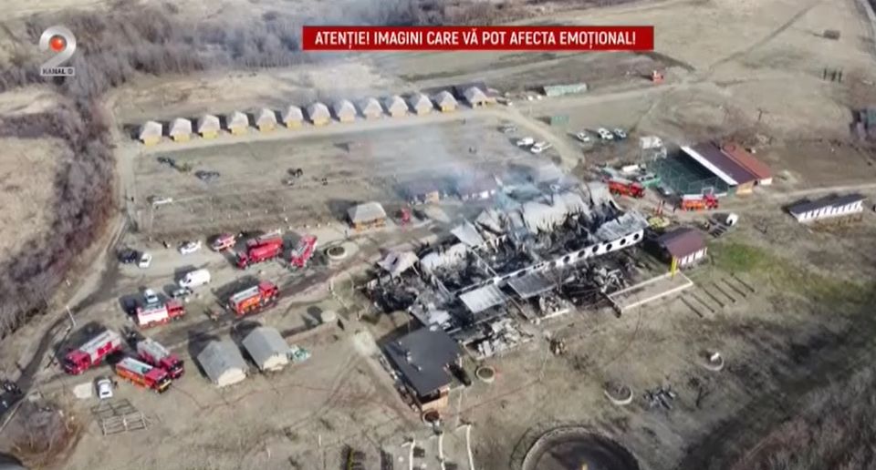 incendiu ferma dacilor 