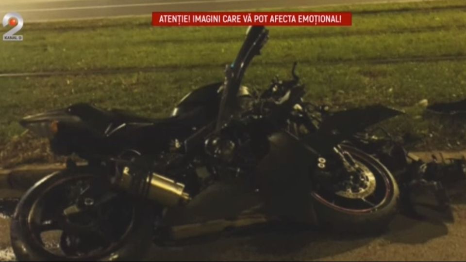 motocicleta, barbat ucis, caine spulberat, trecere de pietoni 