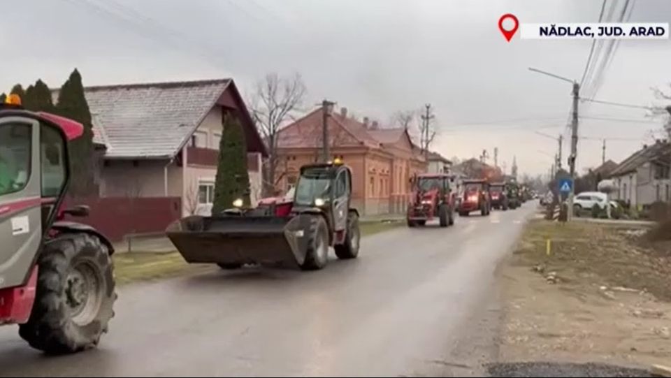 protest fermieri, protest transportatori, ministrul agriculturii, protest nadlac 