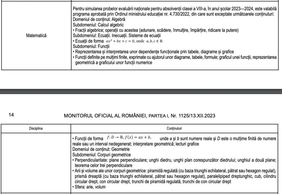 simulare evaluarea nationala 2024 