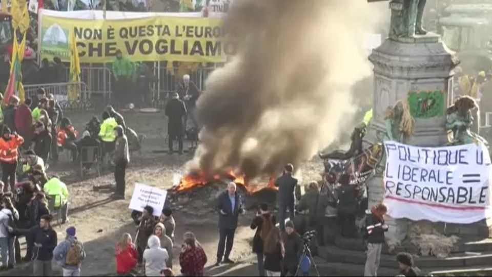 proteste franta, proteste fermieri belgia, proteste europa, summit UE