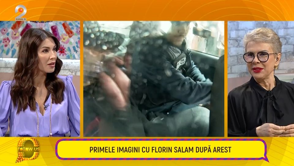 florin salam, primele imagini după arest 