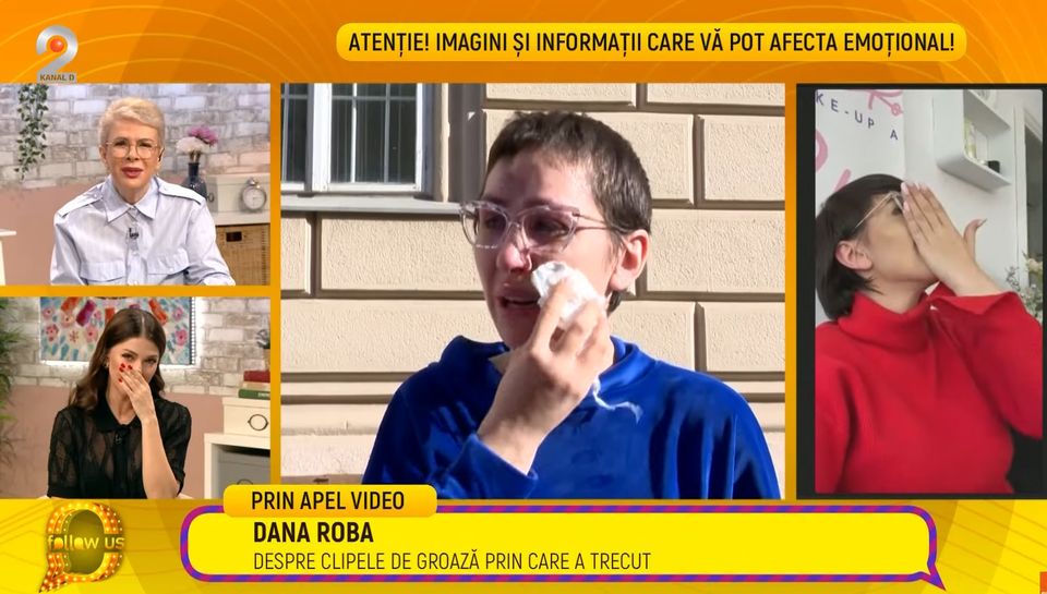 ilinca vandici, in lacrimi 