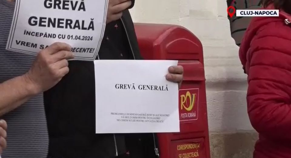 greva posta romana 