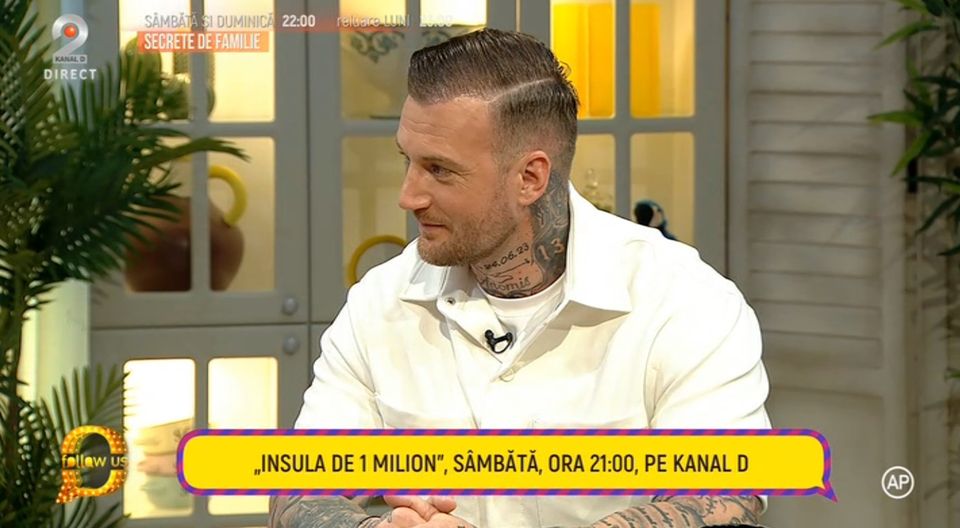 filip, insula de 1 milion, follow us 