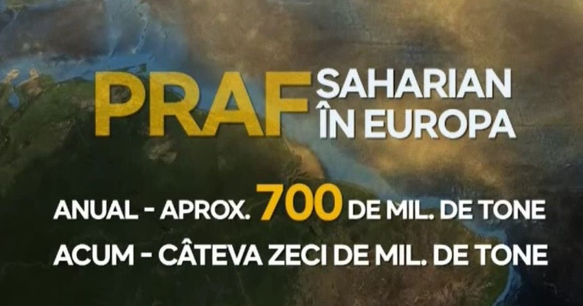 Saharian Praful saharian a adus în România și teoriile conspirației ...
