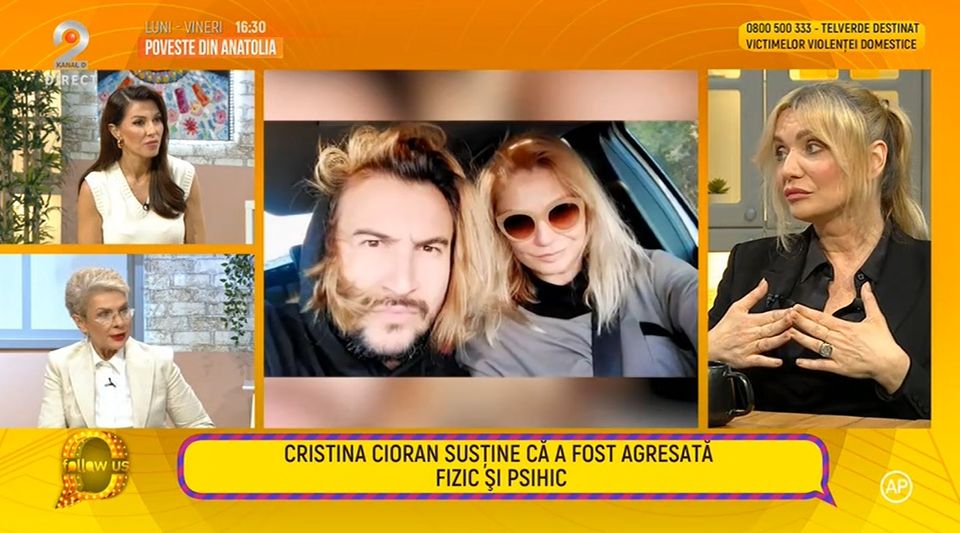 cristina cioran, alex dobrescu, cristina cioran copil, follow us 