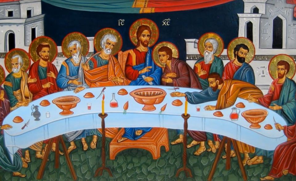 cina cea de taina, joia mare, paste 2024 