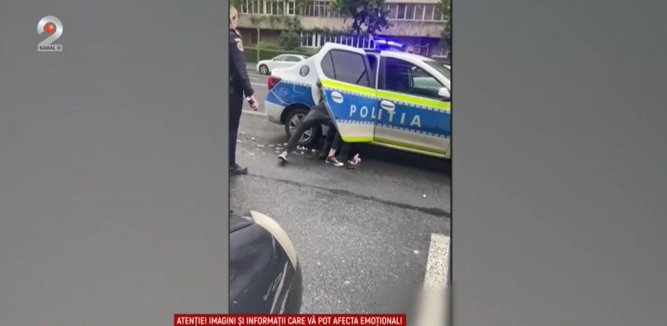 bataus, politia romana, spray lacrimogen 