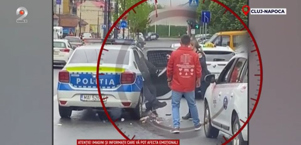 bataus, politia romana, spray lacrimogen 