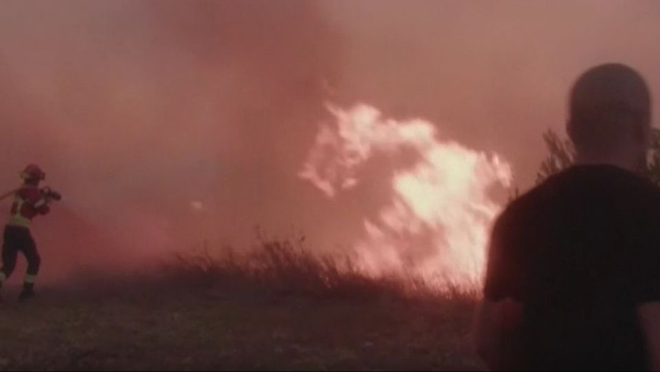 Temperaturi record &icirc;n Grecia. Este alertă de incendii