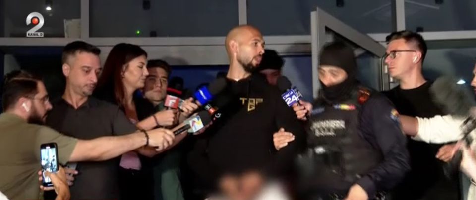 Frații Tate, acuzații grave.Frații Tate, acuzații grave.