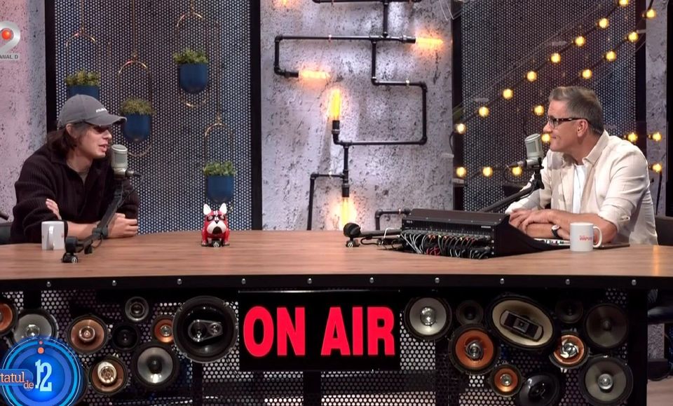 Rareș, &icirc;n cadrul emisiunii &bdquo;Invitatul de 12&rdquo;.