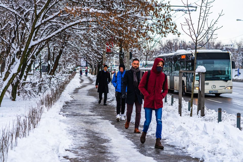 Rom&acirc;nia, sub influența vortexului polar