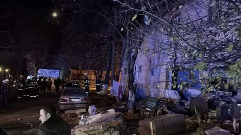 Au apărut primele imagini cu explozia care a avut loc la Buftea