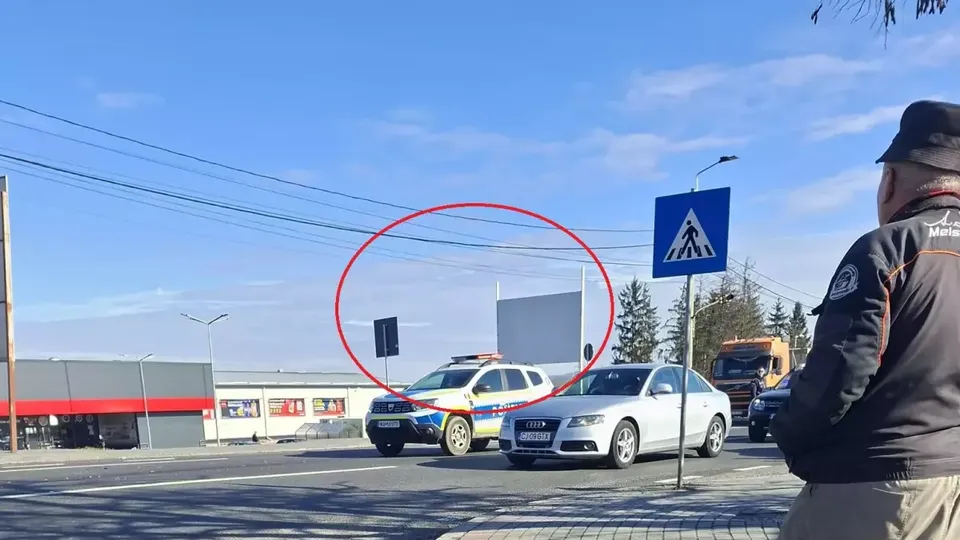 Femeie lovita pe trecerea de pietoni