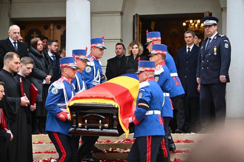 Mircea Lucescu inmormantare