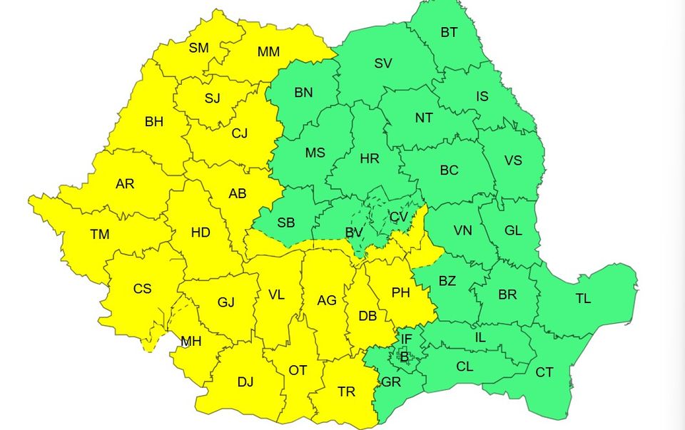 harta romaniei