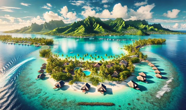 tahiti, insula, paradis