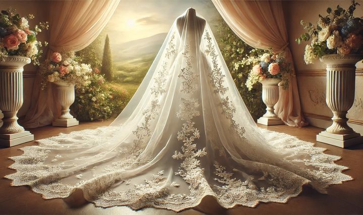 voal, nunta, semnificatie