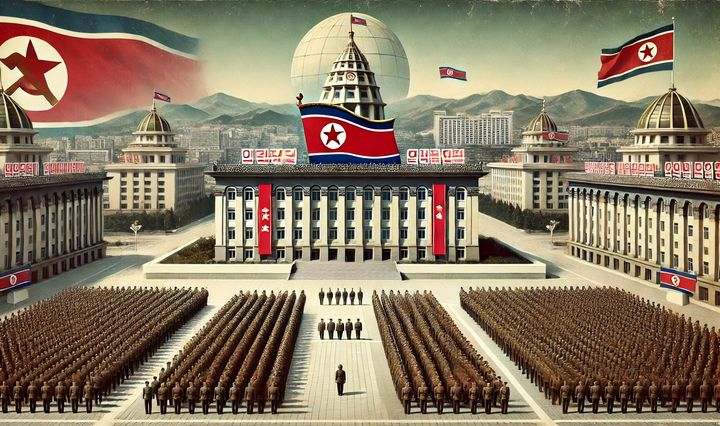 coreea de nord, granite, oras