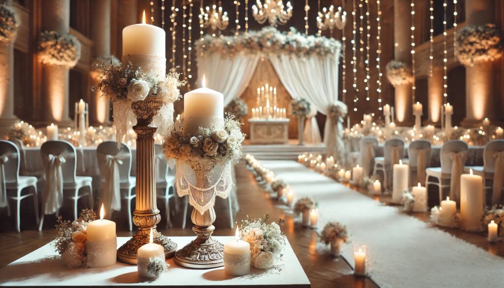 lumanari, cununie religioasa, nunta