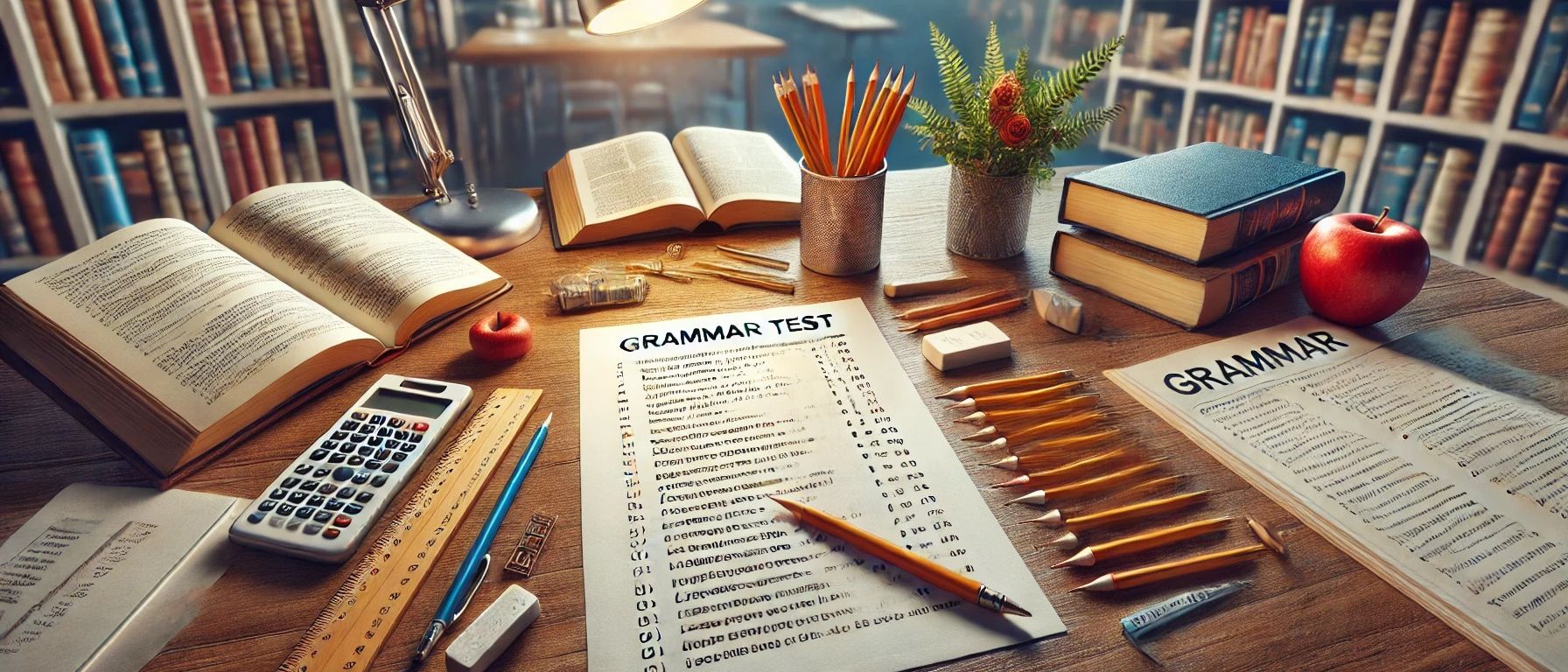 test, gramatica, intrebari