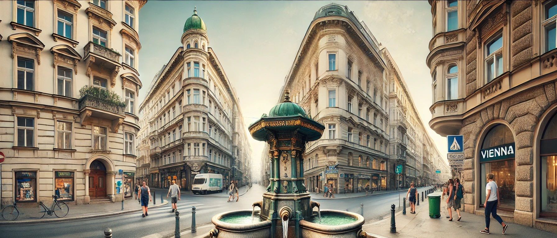 viena, apa potabila, fantani