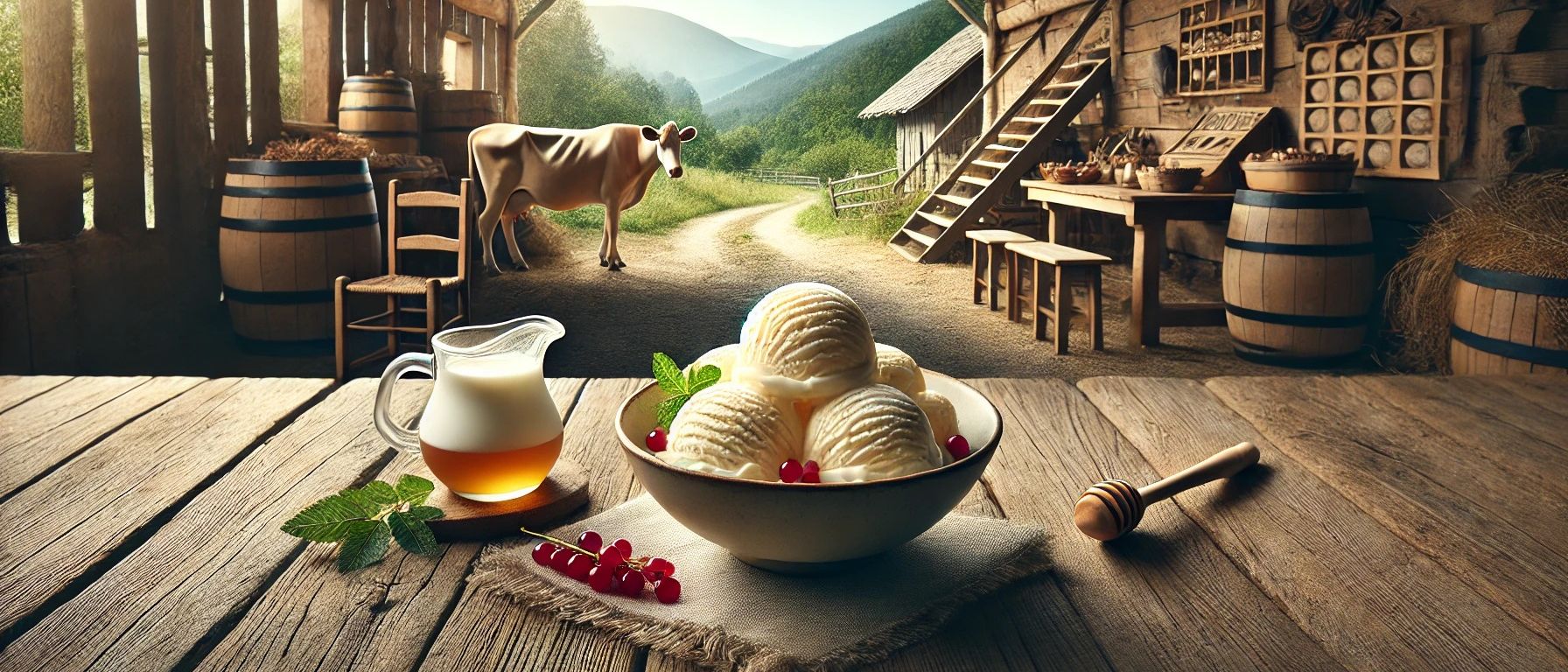 inghetata, lapte de cal, teste