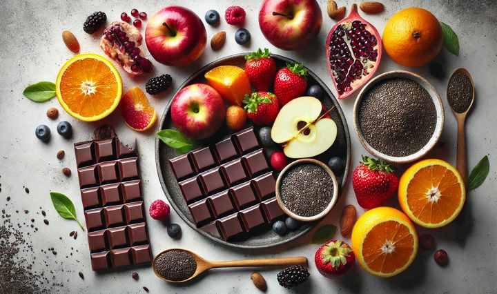 dulciuri, alimente, fructe