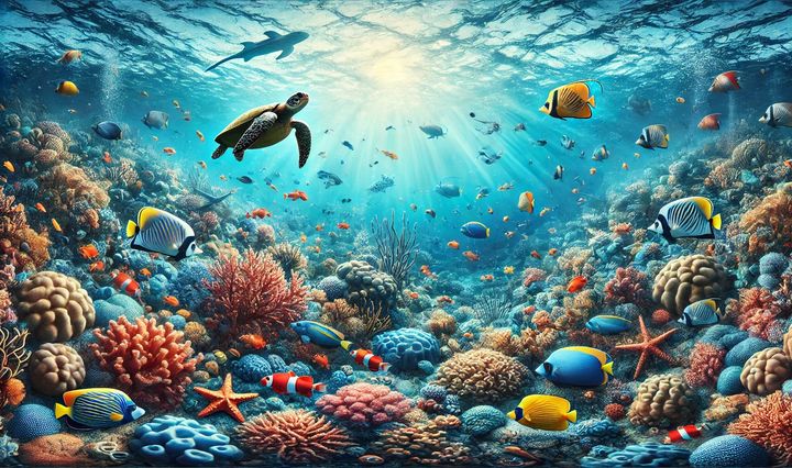 test, geografie, lumea subacvatica