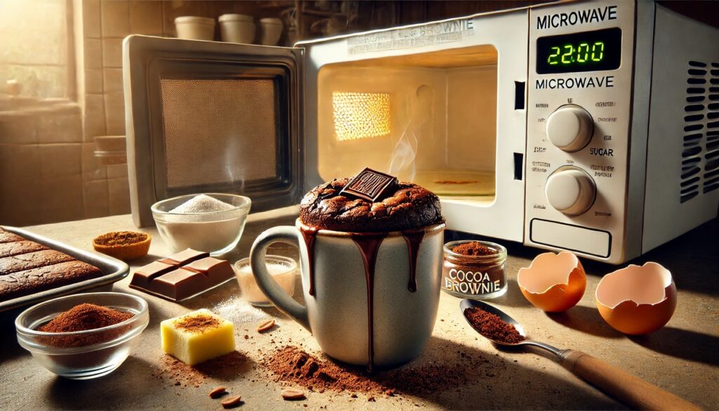 prajitura, cana, brownie