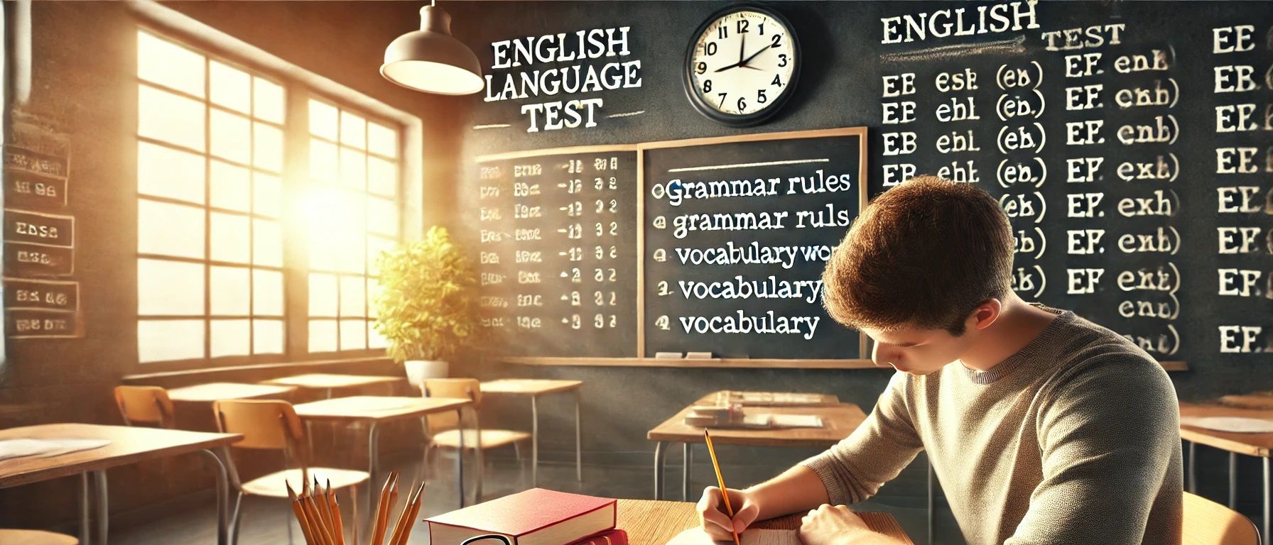 test, engleza, cunostinte